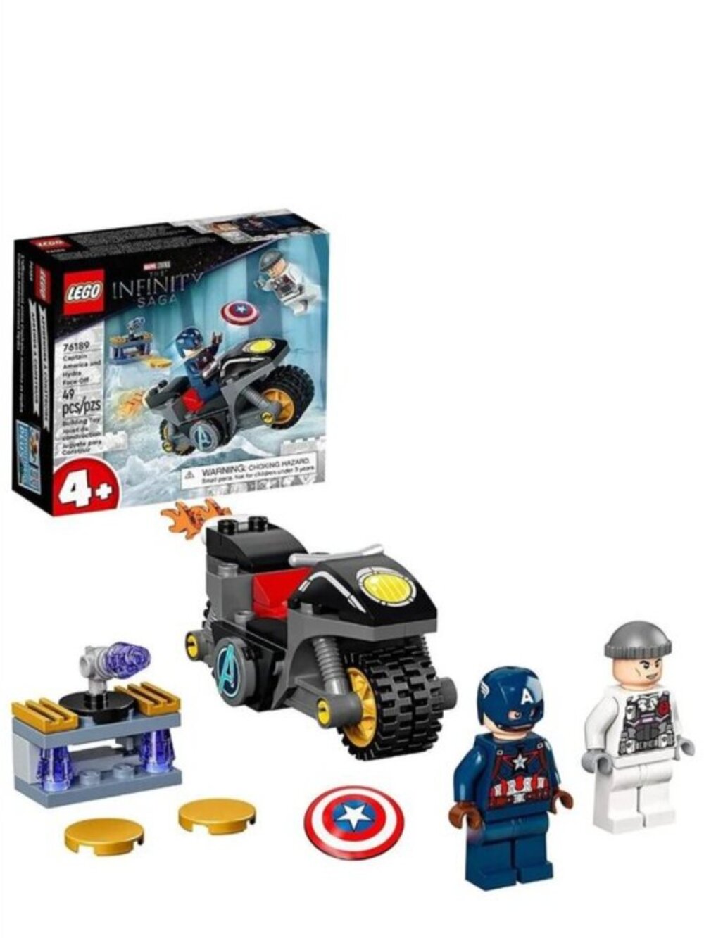 Lego Marvel Captain America and Hydra Face-Off 76189 New In Box